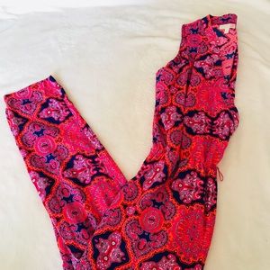 patterned romper/jumpsuit